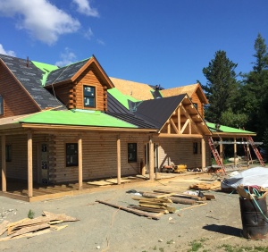 Dormers and a wrap-around deck